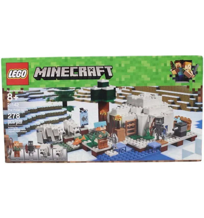 LEGO Minecraft The Polar Igloo Set 21142 - vue 360