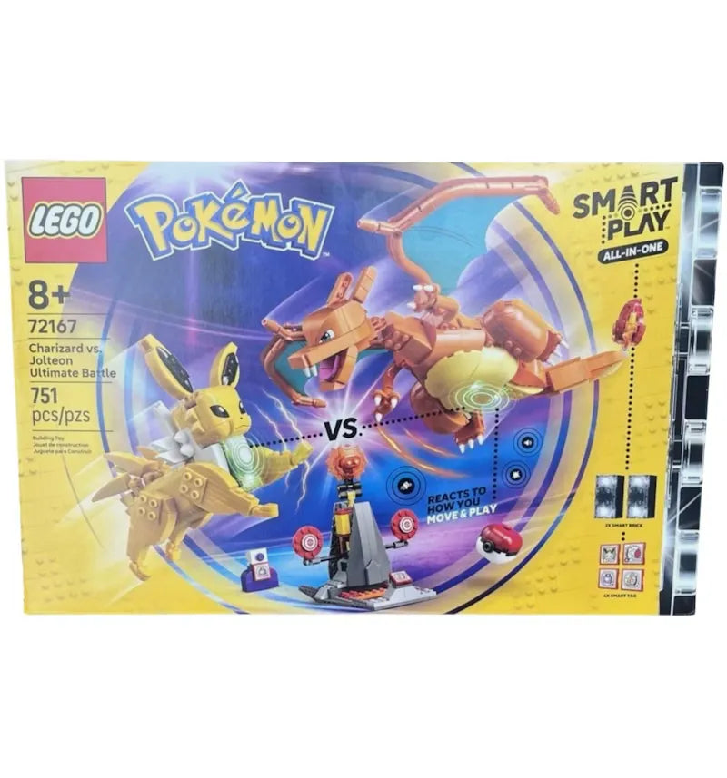 LEGO Pokemon: SMART Play: Charizard vs. Jolteon Ultimate Battle Set #72167 - vue 360