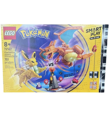 LEGO Pokemon: SMART Play: Charizard vs. Jolteon Ultimate Battle Set #72167 - authentic LEGO building set
