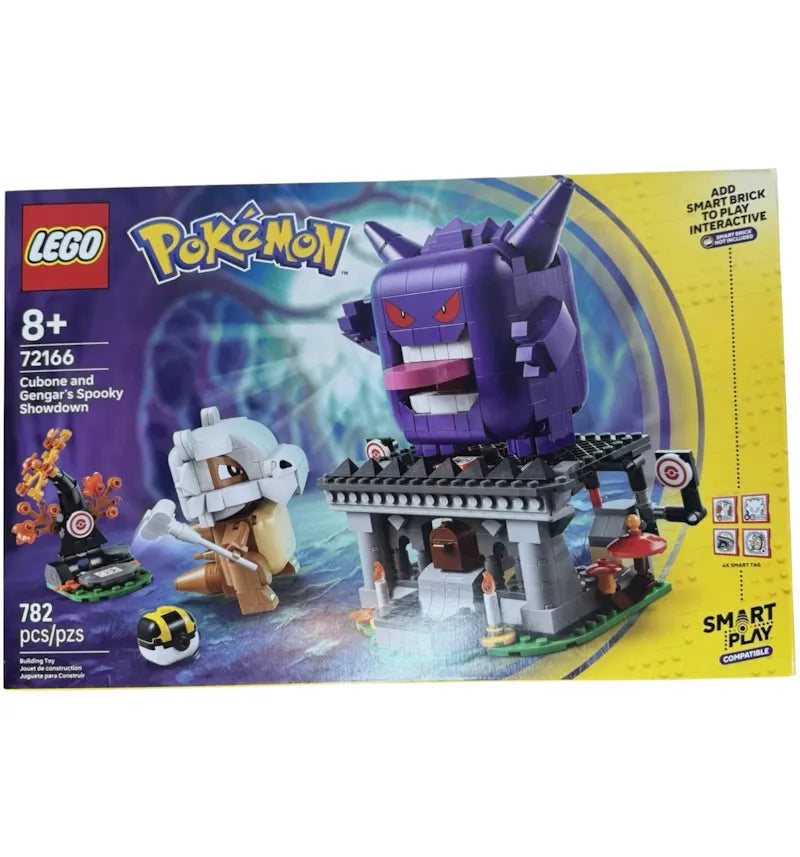 LEGO Pokemon: SMART Play: Cubone and Gengar's Spooky Showdown Set #72166 - vue 360