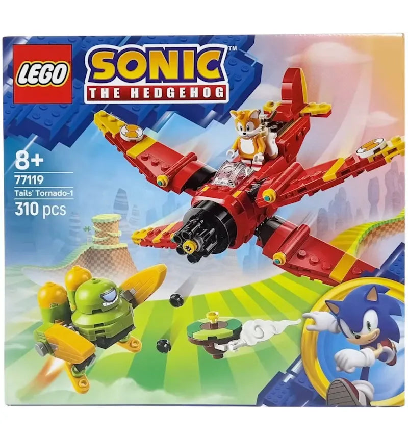 LEGO Sonic the Hedgehog: Tails' Tornado-1 Set #77119 - vue 360