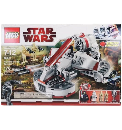 LEGO Star Wars Republic Swamp Speeder Set 8091 - authentic LEGO building set