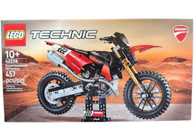 LEGO Technic: Ducati Desmo450 MX Factory Motorcycle Set #42238 - vue 360