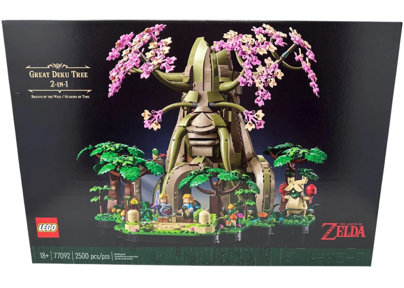 LEGO Zelda Great Deku Tree 2-in-1 Set 77092 - vue secondaire A