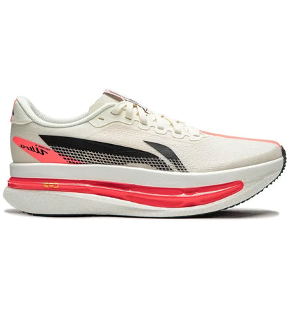 Li-Ning Red Hare 9 Ultra Champagne White Red Black (Women's) - authentic Li-Ning sneakers