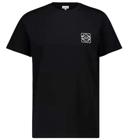 LOEWE Anagram Cotton T-shirt Black/White - authentic LOEWE apparel