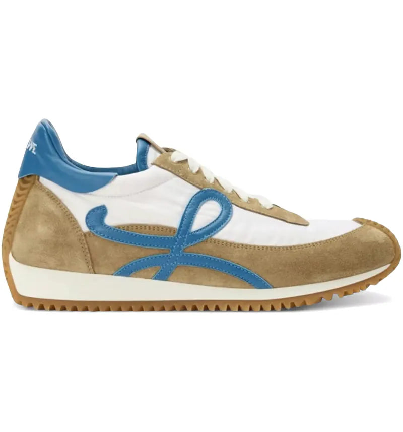 LOEWE Flow Runner 2.0 Sand/Blue/White - vue 360