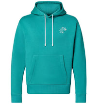 Louis Vuitton Embroidered Signature Hoodie Ocean