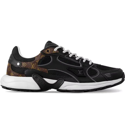Louis Vuitton LV Olympia Sneaker Black Brown Monogram (Women's) - authentic Louis Vuitton sneakers