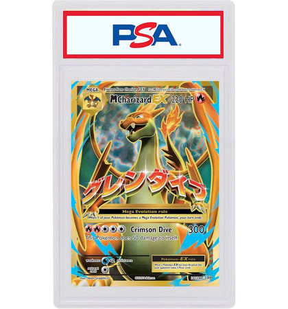 M Charizard EX 2016 Pokémon XY Evolutions Full Art 101/108 (PSA or BGS Graded) - authentic Pokemon product