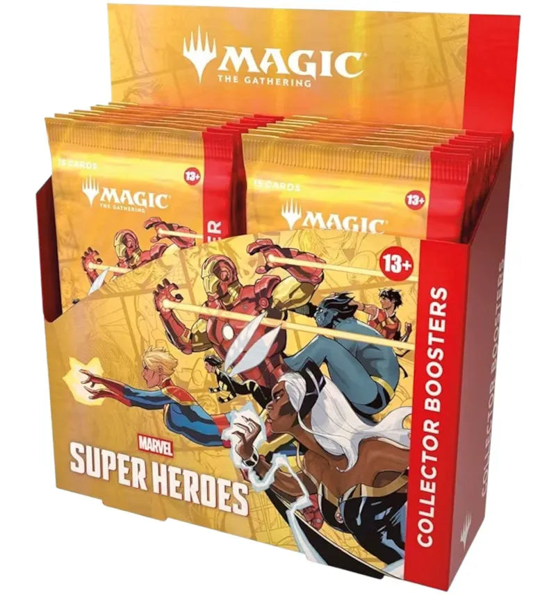 Magic: The Gathering Marvel Super Heroes Collector Boosters - vue 360