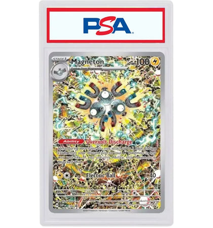 Magneton 2025 Pokémon Scarlet & Violet Surging Sparks Stamped Promo Promo (PSA or BGS Graded) - authentic Pokemon product