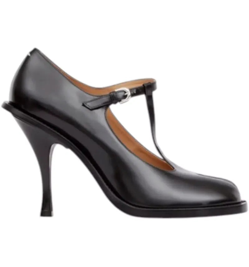 Maison Margiela Bourgeoise Chunky Pump T-Bar Black (Women's) - vue 360