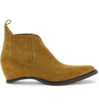 Maison Margiela Heel-less Western Chelsea Boot Brown