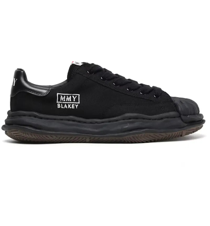 Maison Mihara Yasuhiro Blakey OG Sole Canvas Low Black - vue 360