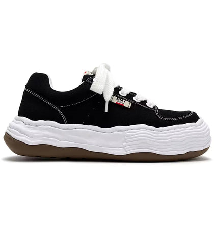 Maison Mihara Yasuhiro Oliver OG Sole Canvas Low Black White - authentic Maison Mihara Yasuhiro sneakers