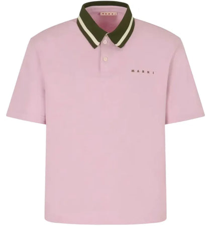 Marni Contrast Collar T-shirt 00c20 - authentic Marni apparel