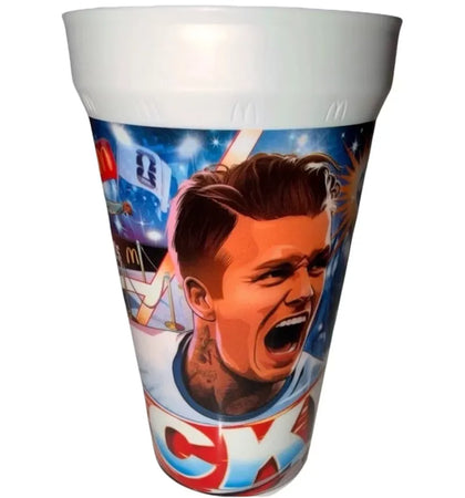 McDonald's Fifa World Cup David Beckham Collectible Cup - authentic McDonald's product