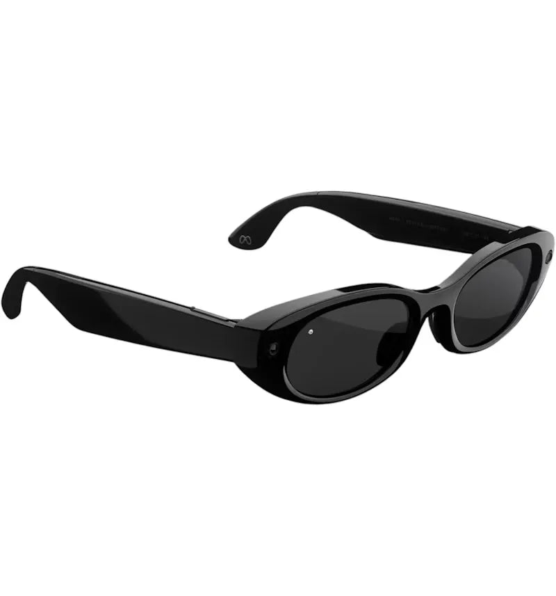 Meta Starfire Kylie Edition : Clear to Grey Transitions Glasses Classic Black - vue 360