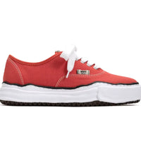 Maison Mihara Yasuhiro Baker OG Sole Canvas Low Red