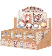 Miniso Top Toy Sanrio Characters Afternoon Tea Series Vinyl Plush Keychains Sealed Case (6 Blind Box)