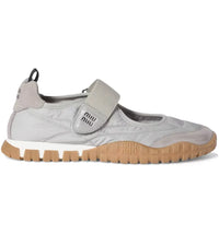 Miu Miu Tyre Ballerinas Cloudy Grey (Women's)