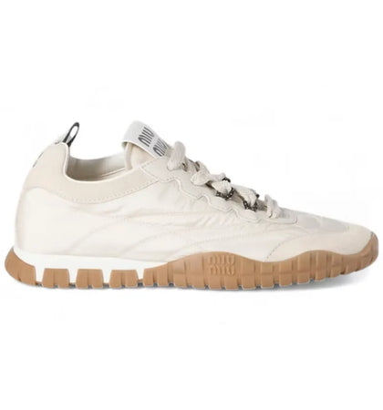 Miu Miu Tyre Sneakers Ivory (Women's) - authentic Miu Miu sneakers