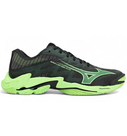 Mizuno Wave Lightning Elite Black Glowing Apple Mandarin Orange - authentic Mizuno sneakers