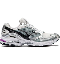 Mizuno Wave Rider 10 Snow White Black Slate
