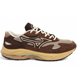 Mizuno Wave Rider Beta Vintage Khaki Summer Sand Chicory Coffee - authentic Mizuno sneakers