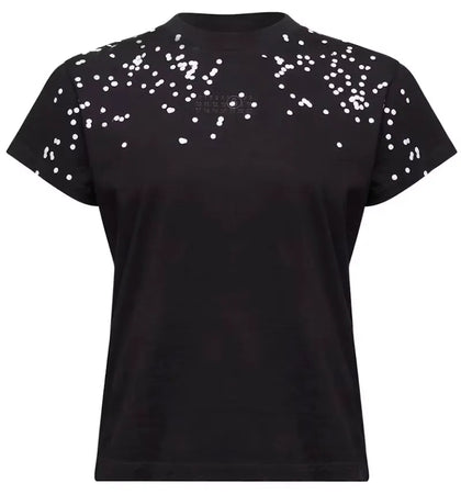 MM6 Crew Neck T-shirt Black - authentic MM6 apparel
