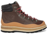 Moncler Peka Trek Leather Hiking Boots Brown