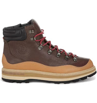 Moncler Peka Trek Leather Hiking Boots Brown