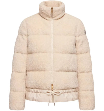 Moncler Women's Cedre Zipper Jacket White - authentic Moncler apparel