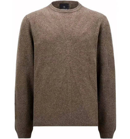 Moncler x Rick Owens Wool & Cashmere Sweater Brown - authentic Moncler apparel