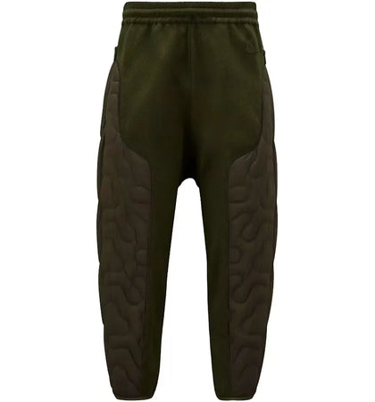 Moncler x Salehe Bembury Padded Pants Dark Green - authentic Moncler apparel