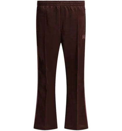 Needles Boot-Cut Poly Smooth Sport Pants Bordeaux - authentic Needles apparel