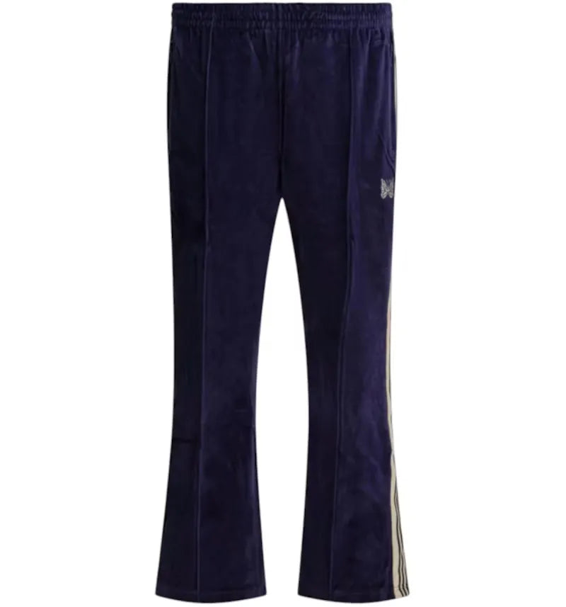 Needles Boot-Cut Sport Pants Blue - vue 360