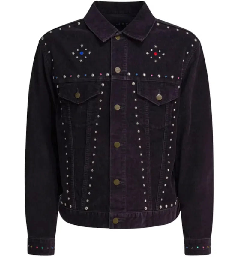Needles Corduroy Jacket Purple - vue 360