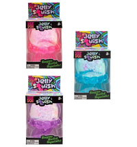 NeeDoh JellySquish Squishy Fidget Toy 3x Lot Purple/Pink/Blue