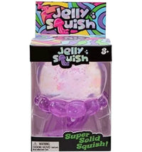 NeeDoh JellySquish Squishy Fidget Toy Purple