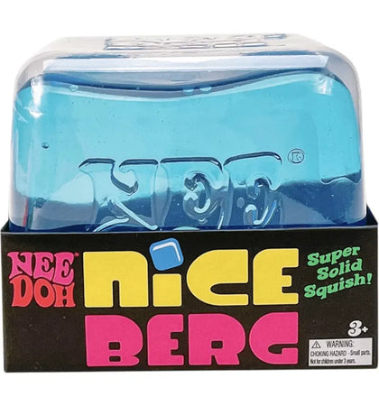 NeeDoh Nice Berg Squishy Fidget Toy Blue - authentic NeeDoh product