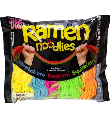 NeeDoh Schylling Nee Doh Ramen Noodle Squishy Fidget Toy - authentic NeeDoh product