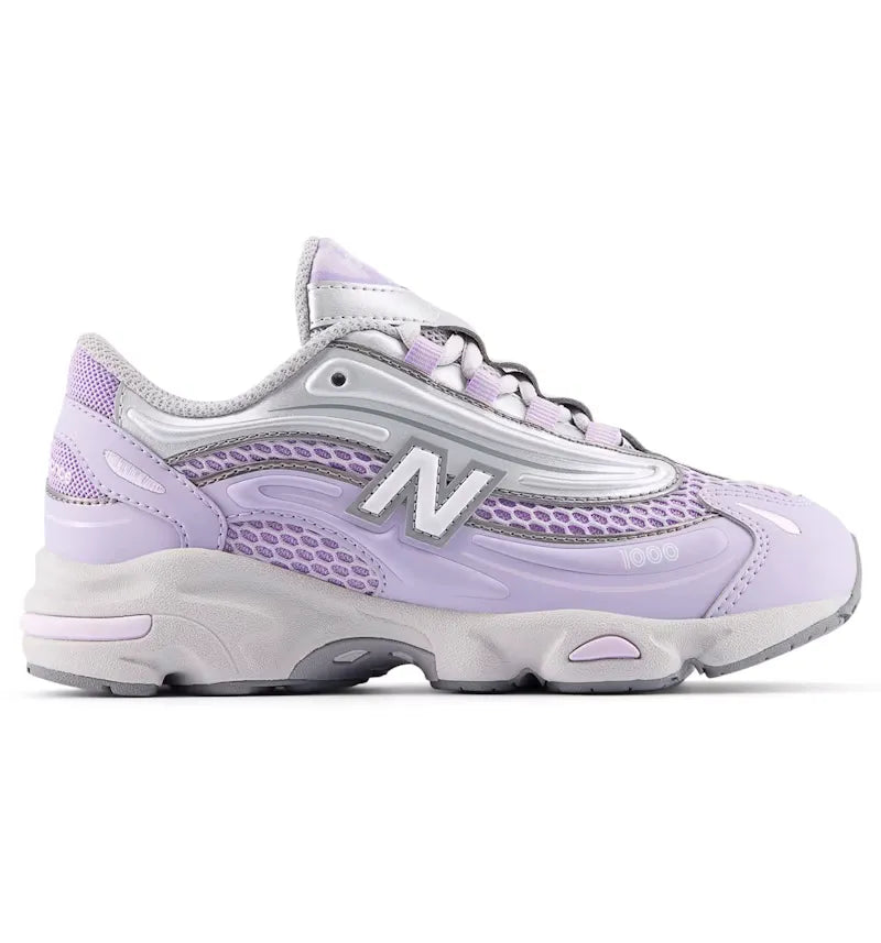 New Balance 1000 Bright Lavender Light Silver Metallic (PS) - vue 360