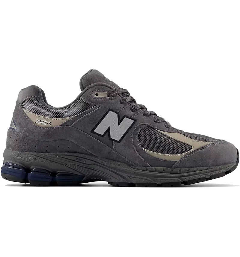 New Balance 2002R Grey Beige Navy - vue 360