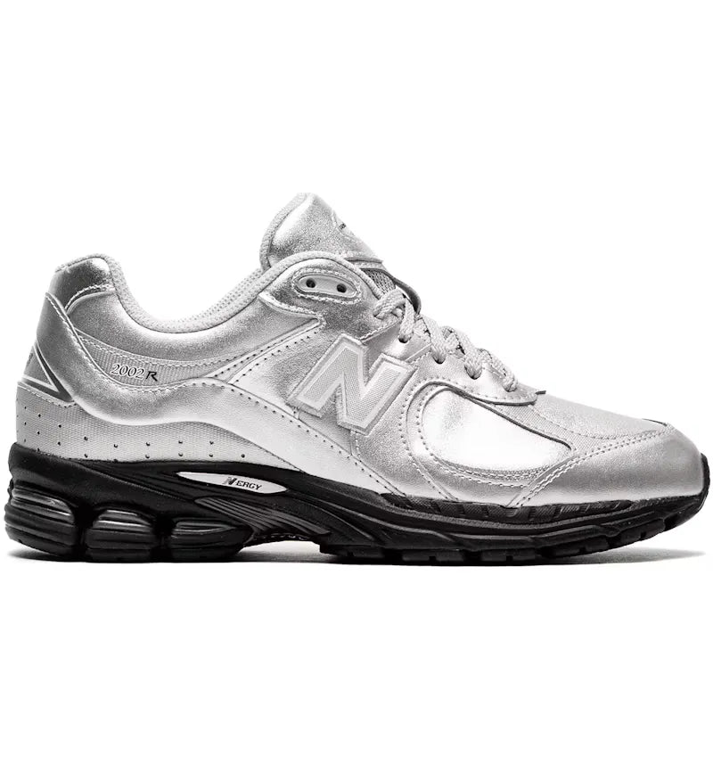 New Balance 2002R Leather Pack Silver Metallic - vue 360