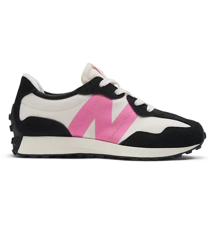 New Balance 327 Black Real Pink (PS) - authentic New Balance sneakers