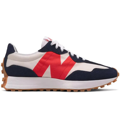 New Balance 327 Navy Red Gum - authentic New Balance sneakers