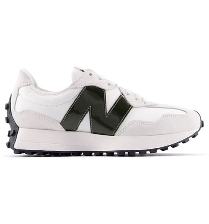 New Balance 327 White Dark Green (Women's) - authentic New Balance sneakers