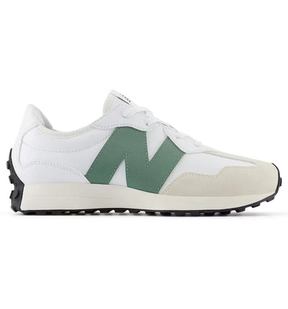 New Balance 327 White Dark Juniper (GS) - authentic New Balance sneakers
